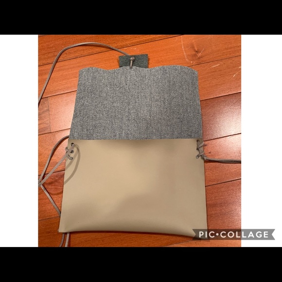 Leather & Flannel Mask & Glove Pouch - Picture 4 of 8